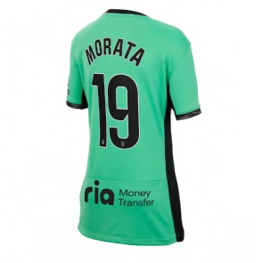 Atletico Madrid Alvaro Morata #19 kläder Kvinnor 2023-24 Tredje Tröja Kortärmad